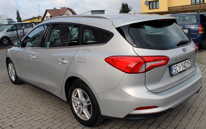 Ford Focus cena 55227 przebieg: 191184, rok produkcji 2018 z Skoczów małe 232